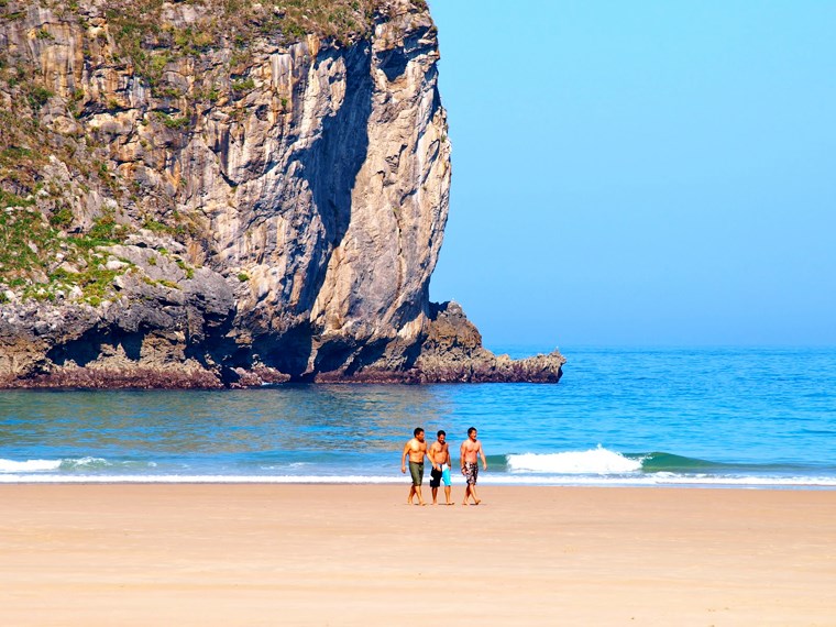 Playa de la Ballota, Llanes, Asturias