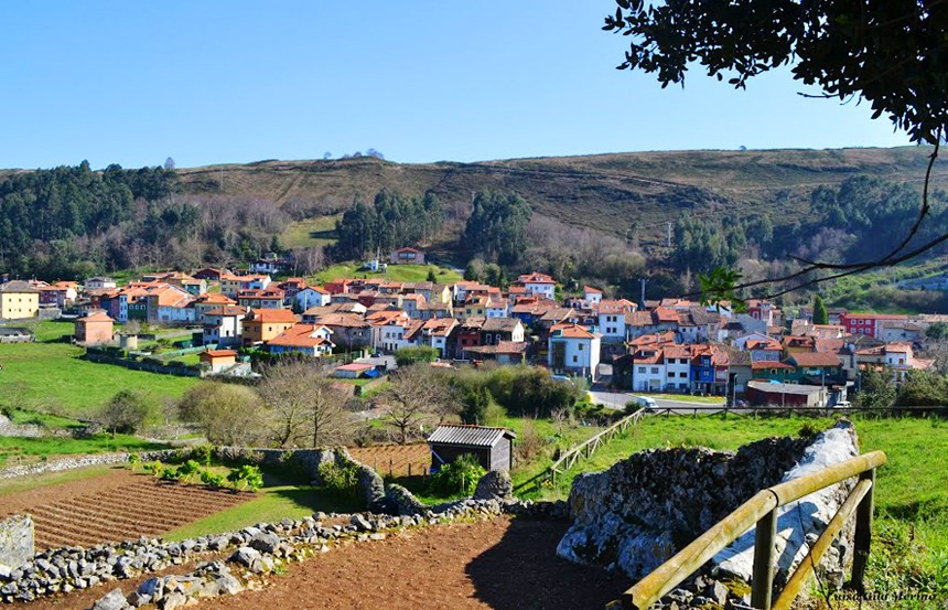 Pueblo de Cue, Llanes, Asturias