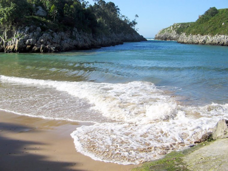 Playa de Guadamia, Ribadesella-Llanes, Asturias